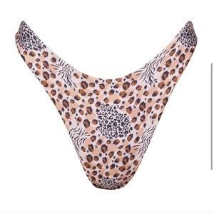 Lahana Swim Bottoms Leopard